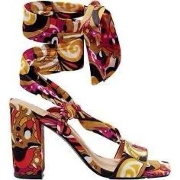 INC Womens Laeelia Strappy Square Toe Pumps Block Heels  Size 7.5 New, no box - Picture 6 of 8